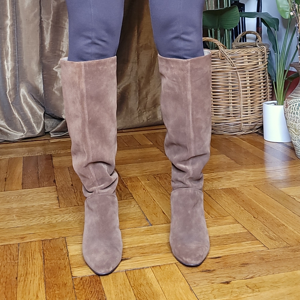 Banana Republic Tan Suede Boots Sz:8